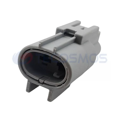 Waterproof IP66 Copper ABS/Nylon Wire Harness Electronic Fan Plug for Car 2-Pin Male 176143-6